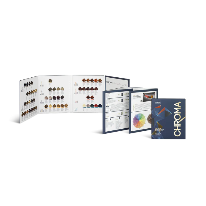 Lakme Chroma color Chart 54 tones