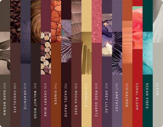 Lakme Glaze Color Chart-Display 16 tones