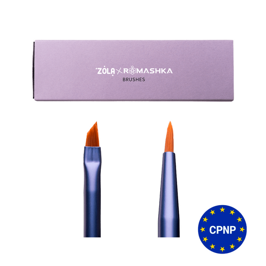 ZOLA x Romashka Professional Eyebrow and Eyelash Brush Set
