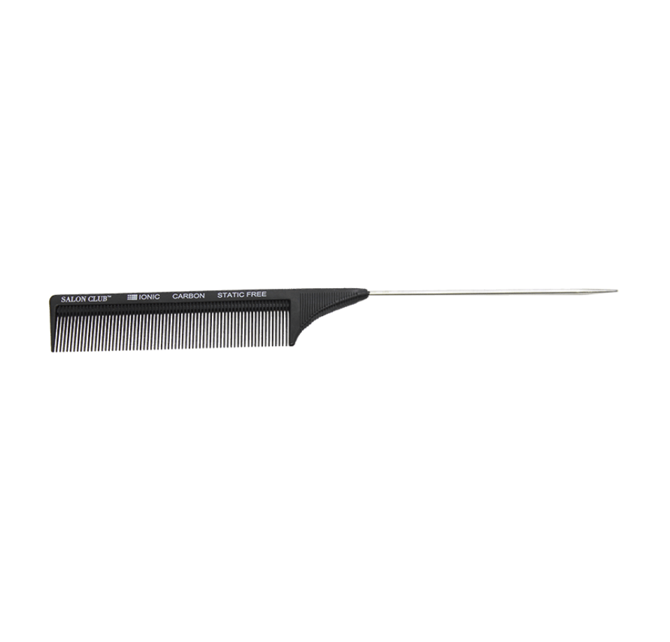 SALON CLUB METAL TAIL COMB #06A - tfusionsupplySalon Club