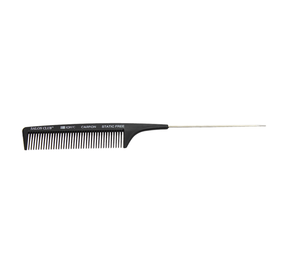 SALON CLUB METAL TAIL COMB #605 - tfusionsupplySalon Club